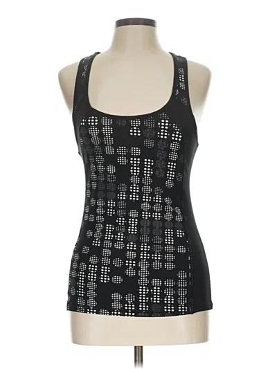 Pre-owned Assorted Brands Tank Top Black Square Neckline Tops