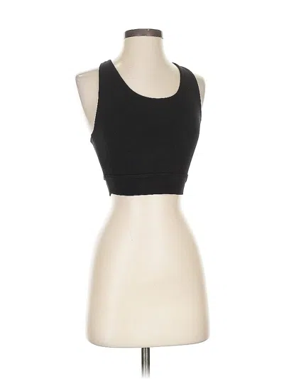 Pre-owned Assorted Brands Tank Top Black Strapless Neckline Tops