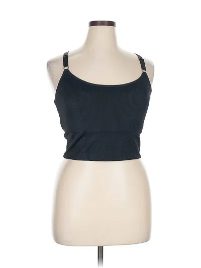 Pre-owned Assorted Brands Tank Top Black Strapless Neckline Tops