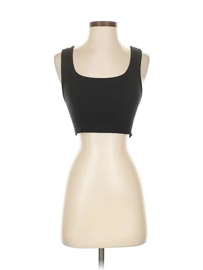 Pre-owned Assorted Brands Tank Top Black Strapless Neckline Tops