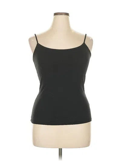 Pre-owned Assorted Brands Tank Top Black Strapless Neckline Tops