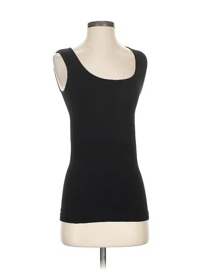 Pre-owned Assorted Brands Tank Top Black Strapless Neckline Tops