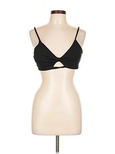 Pre-owned Assorted Brands Tank Top Black Strapless Neckline Tops