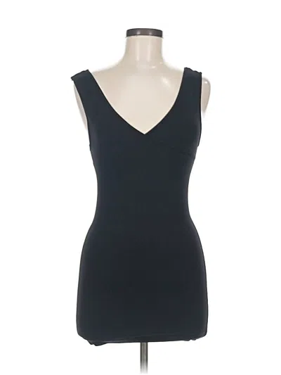 Pre-owned Assorted Brands Tank Top Black Strapless Neckline Tops