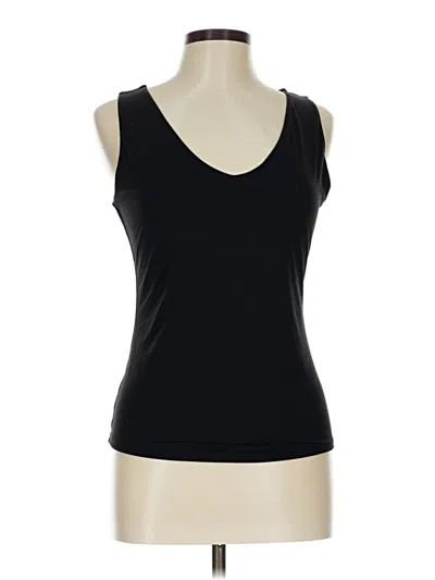 Pre-owned Assorted Brands Tank Top Black Strapless Neckline Tops