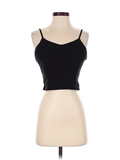 Pre-owned Assorted Brands Tank Top Black Strapless Neckline Tops