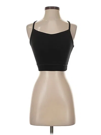 Pre-owned Assorted Brands Tank Top Black Strapless Neckline Tops