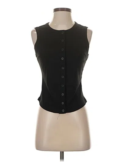 Pre-owned Assorted Brands Tank Top Black Strapless Neckline Tops