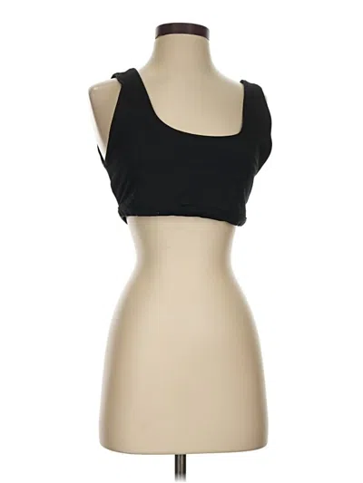 Pre-owned Assorted Brands Tank Top Black Strapless Neckline Tops