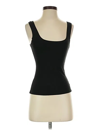 Pre-owned Assorted Brands Tank Top Black Strapless Neckline Tops