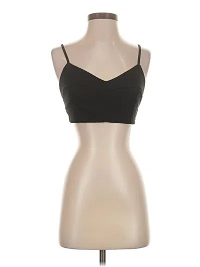 Pre-owned Assorted Brands Tank Top Black Strapless Neckline Tops