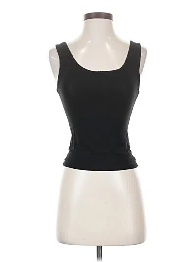 Pre-owned Assorted Brands Tank Top Black Strapless Neckline Tops