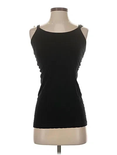 Pre-owned Assorted Brands Tank Top Black Strapless Neckline Tops