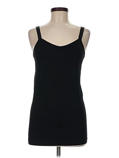 Pre-owned Assorted Brands Tank Top Black Strapless Neckline Tops