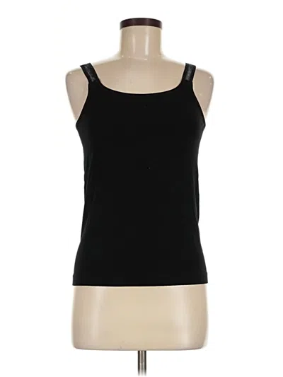 Pre-owned Assorted Brands Tank Top Black Strapless Neckline Tops