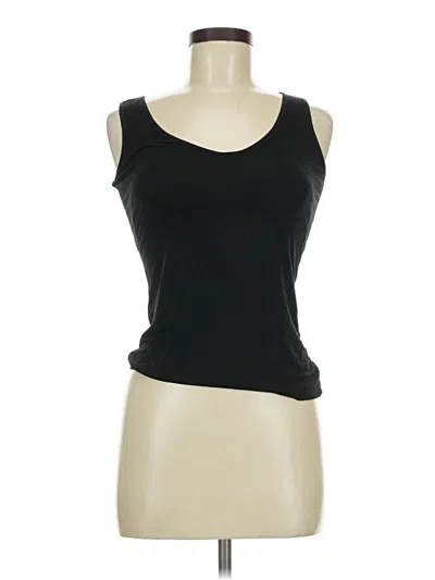 Pre-owned Assorted Brands Tank Top Black Strapless Neckline Tops