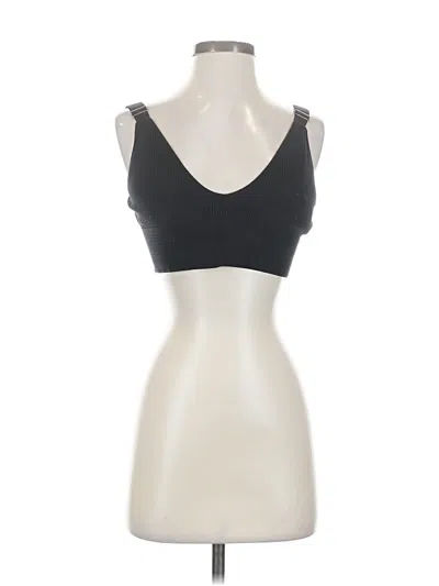 Pre-owned Assorted Brands Tank Top Black Strapless Neckline Tops