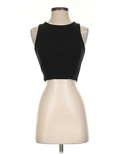 Pre-owned Assorted Brands Tank Top Black Strapless Neckline Tops