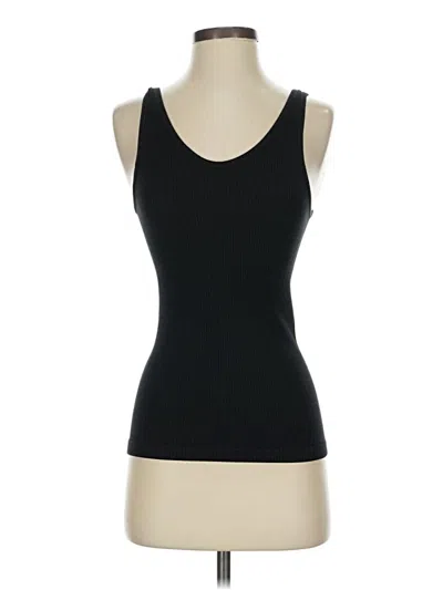 Pre-owned Assorted Brands Tank Top Black Strapless Neckline Tops