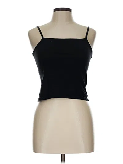 Pre-owned Assorted Brands Tank Top Black Strapless Neckline Tops