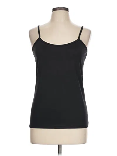 Pre-owned Assorted Brands Tank Top Black Strapless Neckline Tops