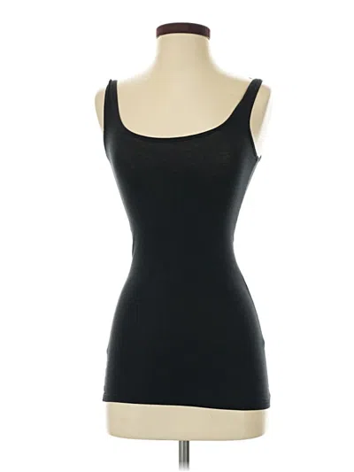 Pre-owned Assorted Brands Tank Top Black Strapless Neckline Tops