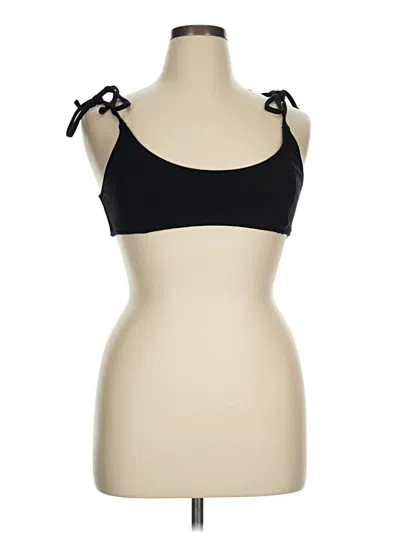 Pre-owned Assorted Brands Tank Top Black Strapless Neckline Tops