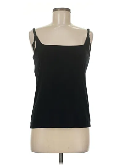 Pre-owned Assorted Brands Tank Top Black Strapless Neckline Tops