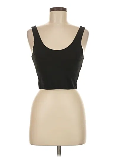 Pre-owned Assorted Brands Tank Top Black Strapless Neckline Tops