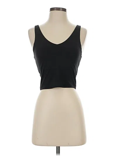 Pre-owned Assorted Brands Tank Top Black Strapless Neckline Tops