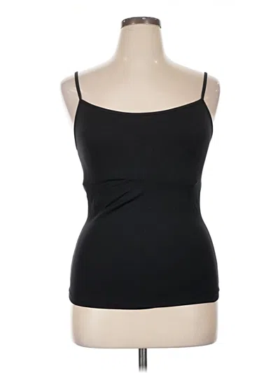 Pre-owned Assorted Brands Tank Top Black Strapless Neckline Tops