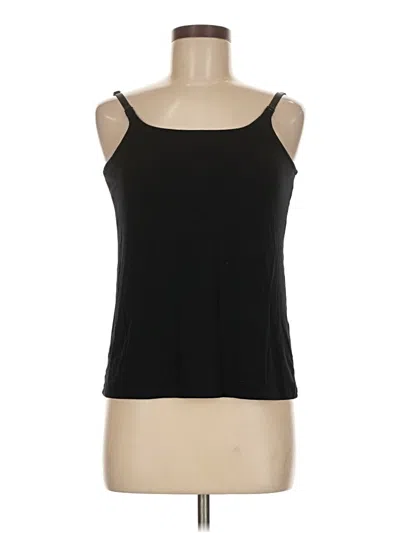 Pre-owned Assorted Brands Tank Top Black Strapless Neckline Tops
