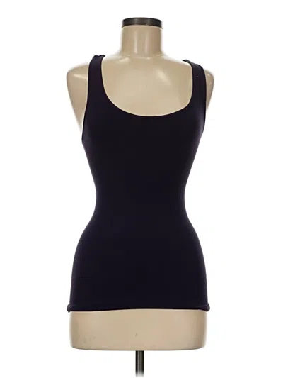 Pre-owned Assorted Brands Tank Top Black Strapless Neckline Tops