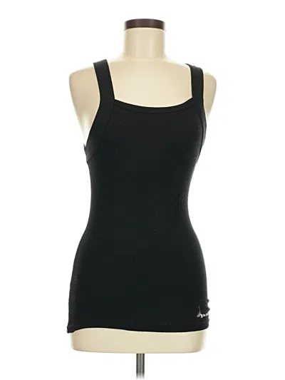 Pre-owned Assorted Brands Tank Top Black Strapless Neckline Tops