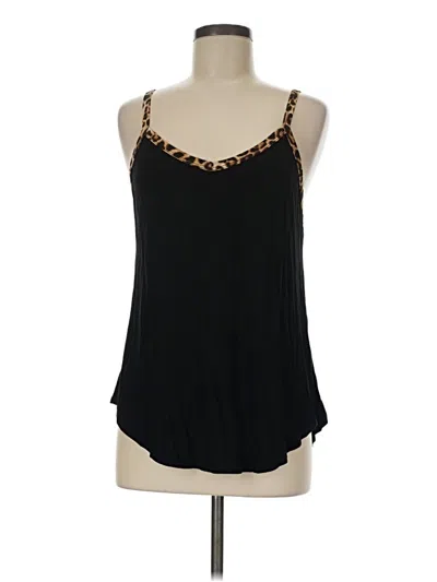 Pre-owned Assorted Brands Tank Top Black Strapless Neckline Tops