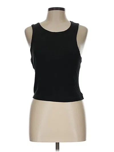 Pre-owned Assorted Brands Tank Top Black Strapless Neckline Tops