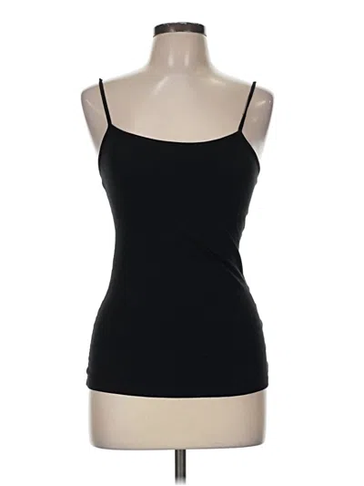 Pre-owned Assorted Brands Tank Top Black Strapless Neckline Tops