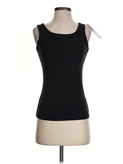 Pre-owned Assorted Brands Tank Top Black Strapless Neckline Tops