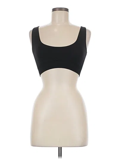 Pre-owned Assorted Brands Tank Top Black Strapless Neckline Tops