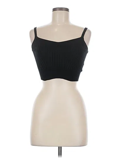 Pre-owned Assorted Brands Tank Top Black Strapless Neckline Tops