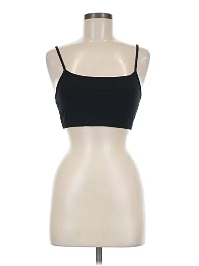 Pre-owned Assorted Brands Tank Top Black Strapless Neckline Tops