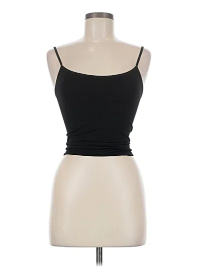 Pre-owned Assorted Brands Tank Top Black Strapless Neckline Tops