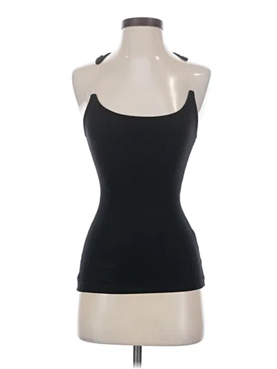 Pre-owned Assorted Brands Tank Top Black Strapless Neckline Tops