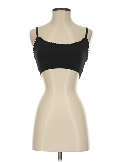 Pre-owned Assorted Brands Tank Top Black Strapless Neckline Tops