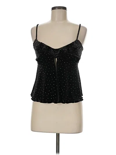 Pre-owned Assorted Brands Tank Top Black Strapless Neckline Tops