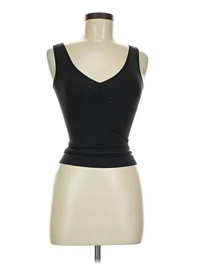 Pre-owned Assorted Brands Tank Top Black Strapless Neckline Tops