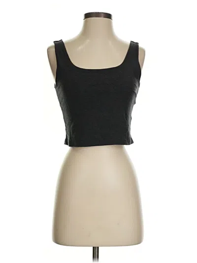 Pre-owned Assorted Brands Tank Top Black Strapless Neckline Tops