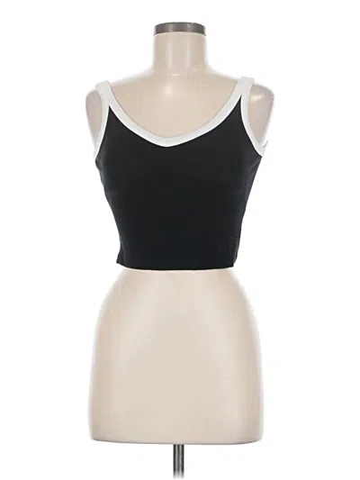 Pre-owned Assorted Brands Tank Top Black Strapless Neckline Tops