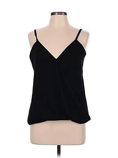 Pre-owned Assorted Brands Tank Top Black Strapless Neckline Tops
