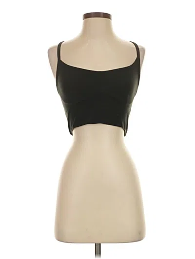 Pre-owned Assorted Brands Tank Top Black Strapless Neckline Tops